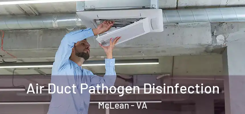 Air Duct Pathogen Disinfection McLean - VA